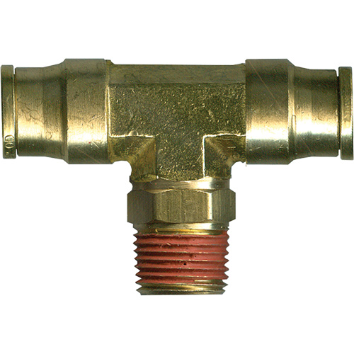 Raccord en T pivotant, Laiton, 1/4" x 1/4" Oxford Builders Supplies Inc