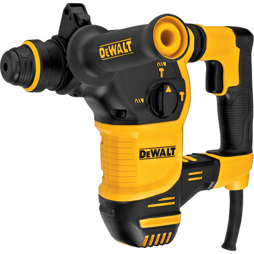 L-Shape SDS Plus Rotary Hammer, 3/16" - 7/8", 8.5 A, 0-5200 BPM BPM, 0-1150 RPM RPM, 2.58 ft.-lbs. Oxford Builders Supplies Inc
