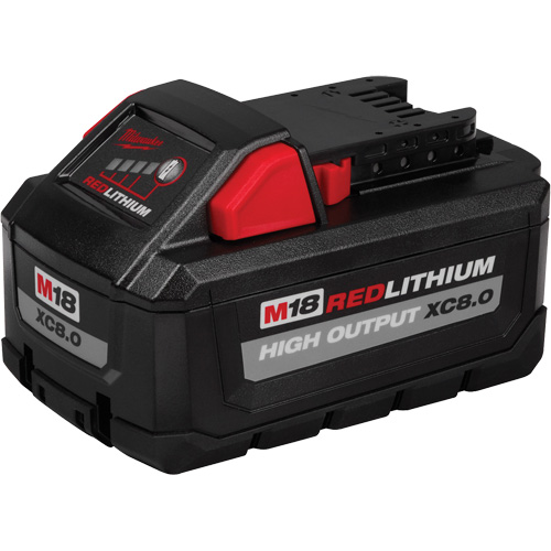 Bloc-pile M18 Redlithium High Output XC8.0, Lithium-ion, 18 V, 8,0 Ah Oxford Builders Supplies Inc