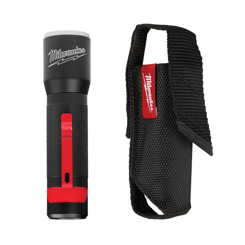 325L Focusing Flashlight with Holster, LED, 325 Lumens, AAA Batteries Oxford Builders Supplies Inc