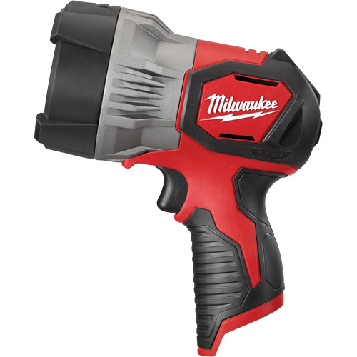 M12 Spotlight, LED, 750 Lumens, 4 Hrs. Run Time, Rechargeable Battery, Plastic Oxford Builders Supplies Inc