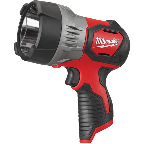 M12 Spotlight, LED, 750 Lumens, 4 Hrs. Run Time, Rechargeable Battery, Plastic Oxford Builders Supplies Inc