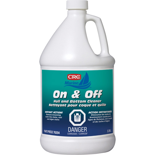 Nettoyant pour coques et parois inf&eacute;rieures de bateaux On & Off, 3,78 L, Cruche Oxford Builders Supplies Inc