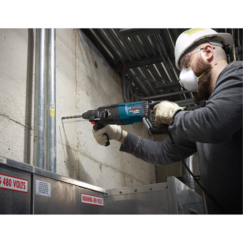 SDS-Plus&reg; Bulldog Xtreme Rotary Hammer, 3/16" - 5/8", 8 A, 0-5800 BPM, 0-1300 RPM, 2.0 ft.-lbs. Oxford Builders Supplies Inc