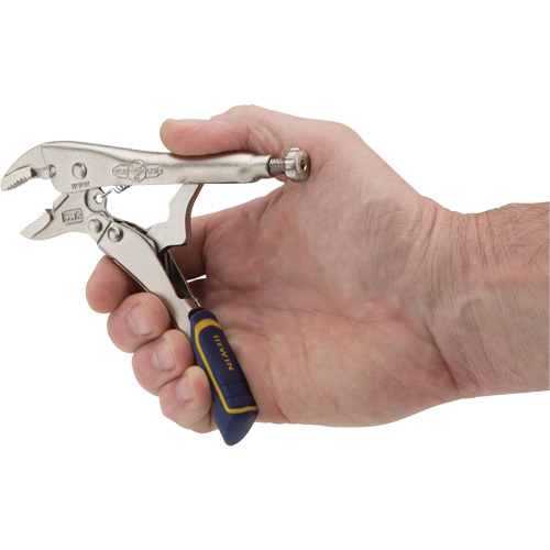 Pince-&eacute;tau avec coupe-fil Fast Release, Longueur 5", M&acirc;choire courb&eacute;e Oxford Builders Supplies Inc