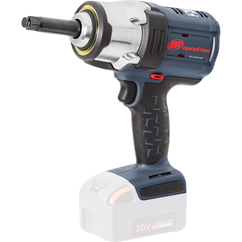 IQv20 Cordless Impact Wrench Kit with 2" Anvil Extension, 20 V, 1/2" Socket Oxford Builders Supplies Inc