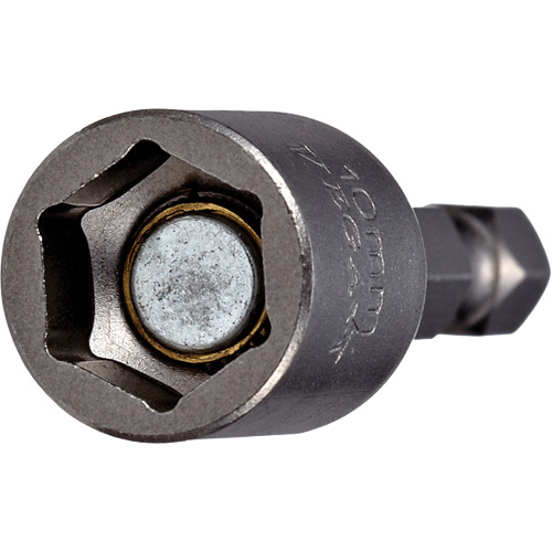 Nutsetter, 5/16" Tip, 1/4" Drive, 2-9/16" L, Magnetic Oxford Builders Supplies Inc