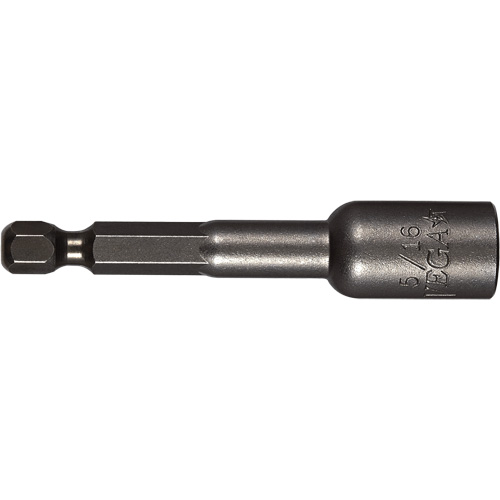 Lobular Nutsetter, 1/4" Tip, 1/4" Drive, 2-9/16" L, Magnetic Oxford Builders Supplies Inc