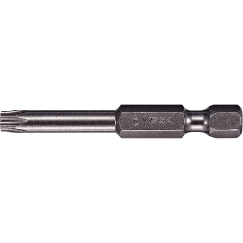 Power Bit, Torx, T-10 Tip, 1/4" Drive Size, 2" Length Oxford Builders Supplies Inc