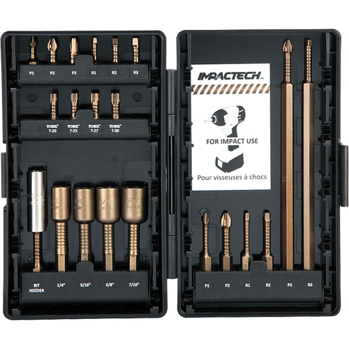 Impactech&reg; Driver Bit Set Oxford Builders Supplies Inc
