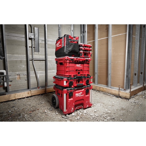 Caisse Packout, 15-2/5" x 18-3/5" x 9-9/10", Rouge Oxford Builders Supplies Inc