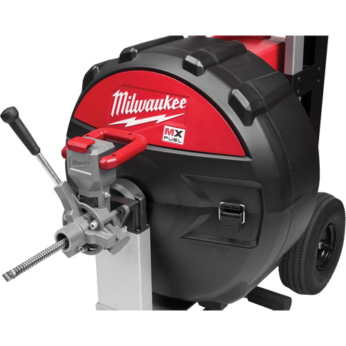 MX Fuel Sewer Drum Machine with PowerTredz, Electric, 5/8" x 100' and 3/4" x 100' Oxford Builders Supplies Inc
