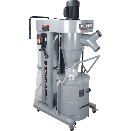Cyclone Dust Collector, 26" x 47" x 70" Oxford Builders Supplies Inc