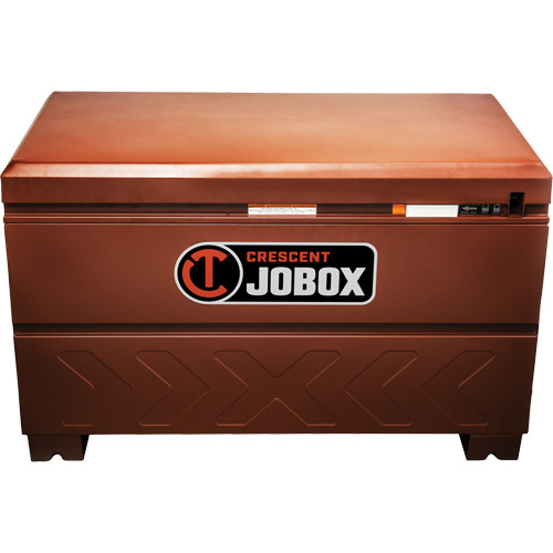 Site-Vault Chest, 36" x 20" x 27-1/2", Steel, Orange Oxford Builders Supplies Inc