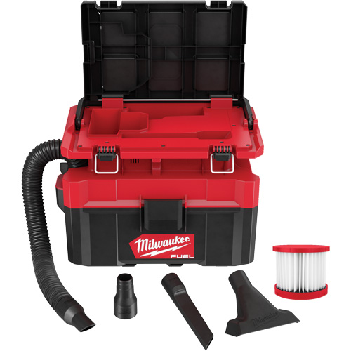 Aspirateur humide/sec sans fil M18 Fuel Packout (outil seulement), 18 V, Capacit&eacute; 2,5 gal. Oxford Builders Supplies Inc
