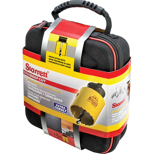 Deep Cut Hole Saw Kit, 9 Pieces Oxford Builders Supplies Inc