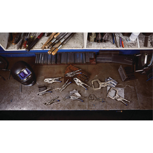 Vise-Grip&reg; Fast Release 7WR Locking Pliers with Wire Cutter, 7" Length, Curved Jaw Oxford Builders Supplies Inc
