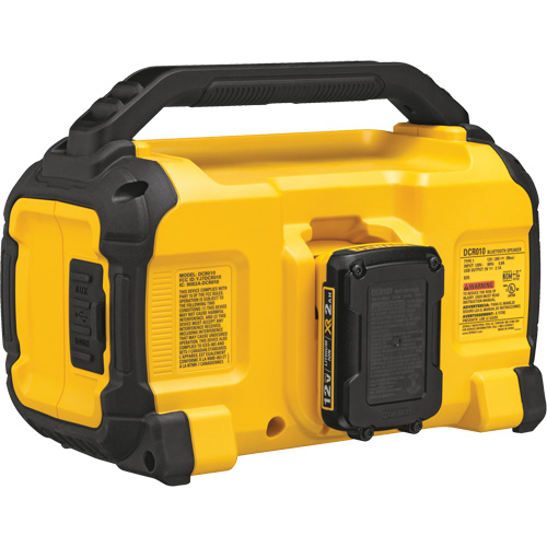 Max Jobsite Bluetooth&reg; Speaker (Tool Only), Lithium-Ion, 12 V/20 V Oxford Builders Supplies Inc