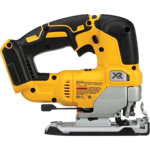 Max XR&reg; Cordless Jig Saw (Tool Only), 20 V, Lithium-Ion, 0-3200 SPM, 1" Stroke Length Oxford Builders Supplies Inc