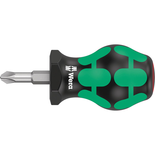 Tournevis de s&eacute;rie courte 350 Phillips, #2, 3-1/8" l, Prise Coussin&eacute;e Oxford Builders Supplies Inc