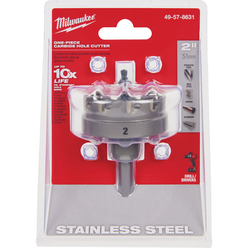 Scies-cloches au carbure monobloc, 2", Profondeur de la coupe de 3/16" Oxford Builders Supplies Inc