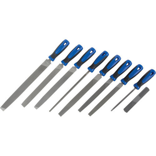 File Set with Handles, 9 Pcs Oxford Builders Supplies Inc