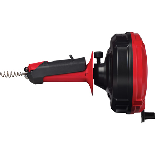 Trapsnake Auger with Cable Drive Automatic Feed & Retract, Powered, 25' Cable Length, 1/4" Cable Diameter Oxford Builders Supplies Inc