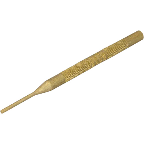 Brass Pin Punch, 3/32" Dia. x 4" L Oxford Builders Supplies Inc