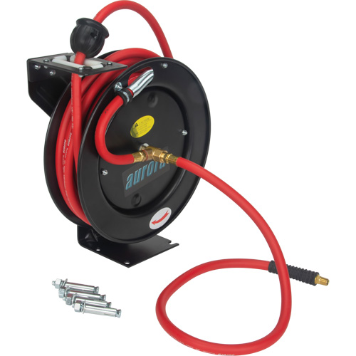 Hose Reel, Air/Water, 3/8" x 25', Single Hose, 300 psi Oxford Builders Supplies Inc