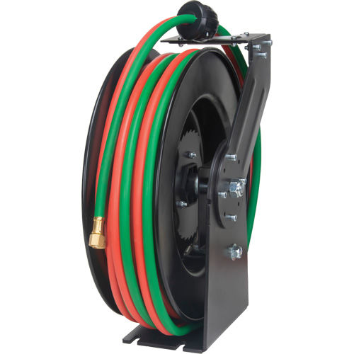 Welding Hose Reel, Welding Gases, 1/4" x 50', Single Hose, 300 psi Oxford Builders Supplies Inc