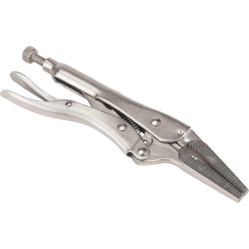 Locking Pliers with Wire Cutter, 6-1/2" Length, Long Nose Oxford Builders Supplies Inc