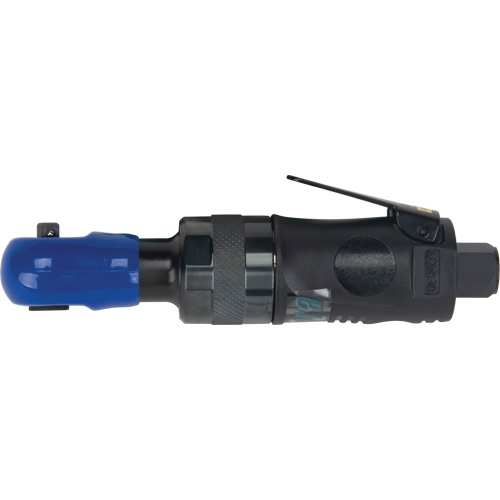 Stubby Industrial Air Ratchet Wrench, 1/4" Drive, 1/4" NPT, 3 CFM Oxford Builders Supplies Inc