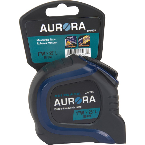 Tape Measure, 1" x 25', Imperial & Metric Graduations Oxford Builders Supplies Inc