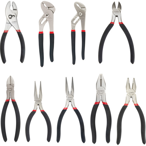 All-Purpose Plier Set, 9 Pieces Oxford Builders Supplies Inc