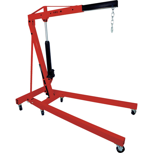 IFEC-2T Folding Engine Crane, 4000 lbs. (2 tons) Capacity Oxford Builders Supplies Inc