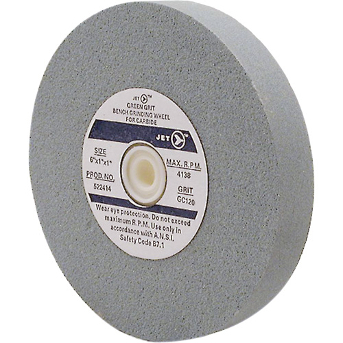 GC675M Meules pour rectifieuses d'&eacute;tabli, 6" x 3/4", Arbre 1", Carbure de silicium Oxford Builders Supplies Inc