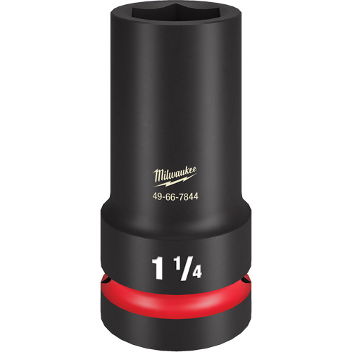 Shockwave Impact Duty Thin Wall Extra Socket, Impact, 1-1/4", 1" Drive, 6 Points, Deep Oxford Builders Supplies Inc