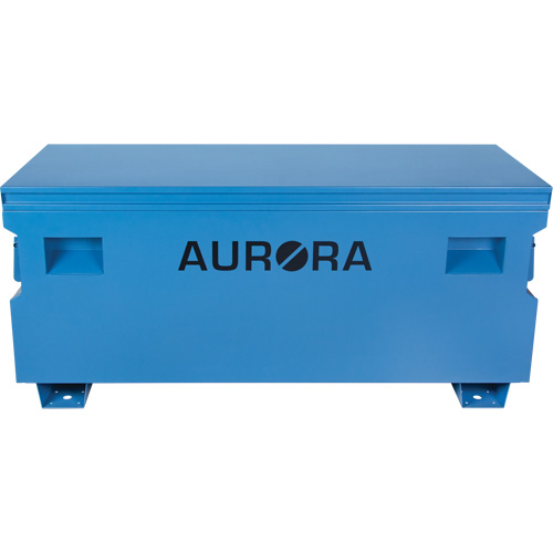 Jobsite Tool Box, 60" x 24" x 27-1/2", Steel, Blue Oxford Builders Supplies Inc
