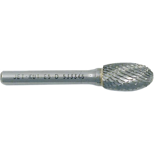 E3-DC Fraise ovale au carbure JET-KUT GP, 3/8" dia. Oxford Builders Supplies Inc
