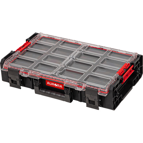 Organisateur tr&egrave;s grand avec cloisons en mousse &agrave; plusieurs couches Arx, 23" x 15-1/5" x 5", Noir Oxford Builders Supplies Inc