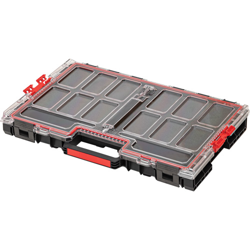 Grand organisateur avec cloisons en mousse &agrave; plusieurs couches Arx, 21" x 15" x 3", Noir Oxford Builders Supplies Inc