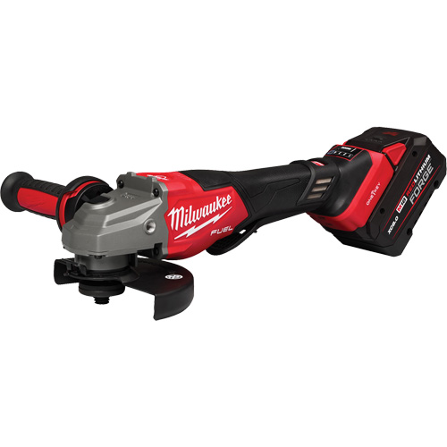 Fuel Variable Speed Braking Grinder Paddle Switch with One-Key Kit, 4-1/2" - 6" Wheel, 18 V Oxford Builders Supplies Inc