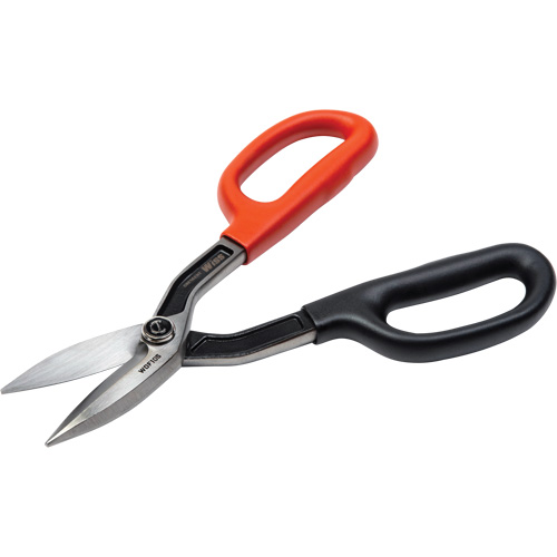Straight Pattern Tinner Snips, 2" Cut Length, Straight Cut Oxford Builders Supplies Inc