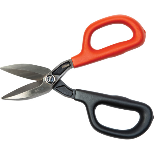 Straight Pattern Tinner Snips, 1-31/50" Cut Length, Straight Cut Oxford Builders Supplies Inc