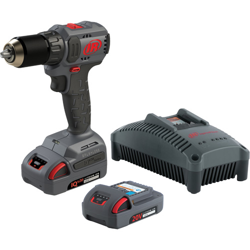 Ensemble de perceuse-tournevis compact sans fil, Lithium-ion, 20 V, Mandrin 1/2", Couple 37 lb-pi Oxford Builders Supplies Inc