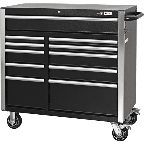 HDCC-4115 Combo boîte &agrave; outils s&eacute;rie HD, 21-1/2" P x 44-1/5" la x 63-3/10" h, Noir Oxford Builders Supplies Inc
