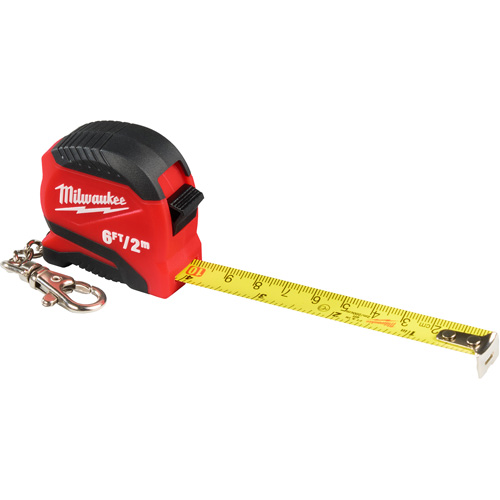 Compact Tape Measure, 13/16" x 6' Oxford Builders Supplies Inc