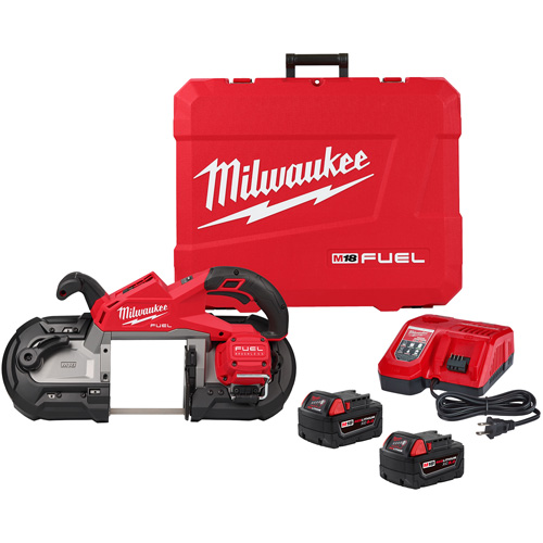 M18 FUEL Deep Cut Band Saw Kit, 18 V, 5" Capacity Oxford Builders Supplies Inc