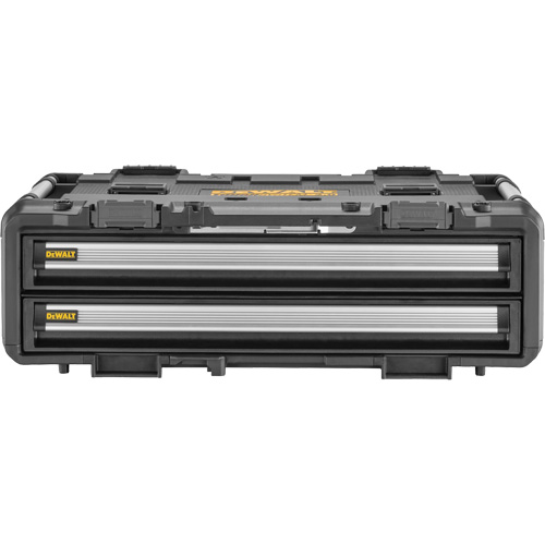 TOUGHSYSTEM&reg; 2.0 DXL 2 Drawers Unit, 30" x 21-13/20" x 10", Black/Yellow Oxford Builders Supplies Inc