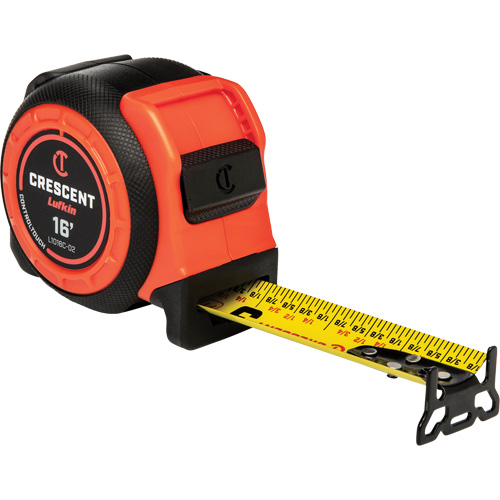 CONTROLTOUCH Tape Measure, 1-3/16" x 16', SAE Graduations Oxford Builders Supplies Inc